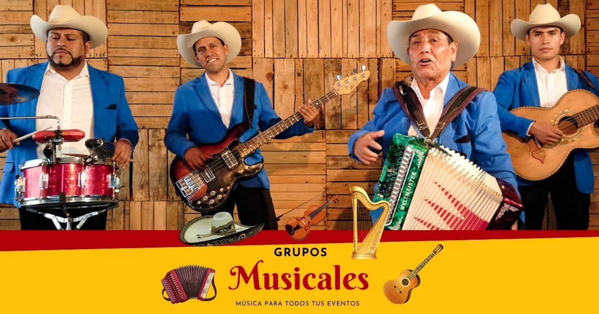 Grupo norteño en Coyoacán