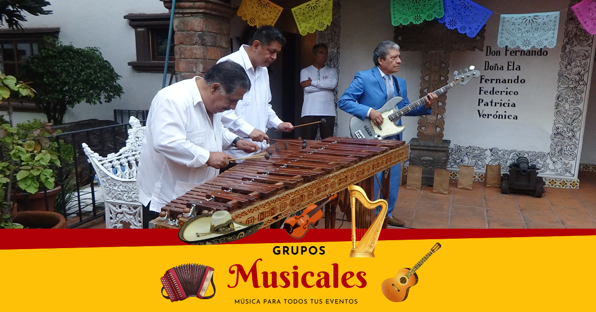 Marimbas en Coyoacán